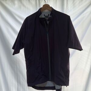 Peter Millar Crown Sport Golf Rain Jacket - Short Sleeve